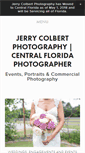 Mobile Screenshot of jerrycolbertphotography.com