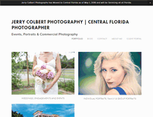 Tablet Screenshot of jerrycolbertphotography.com